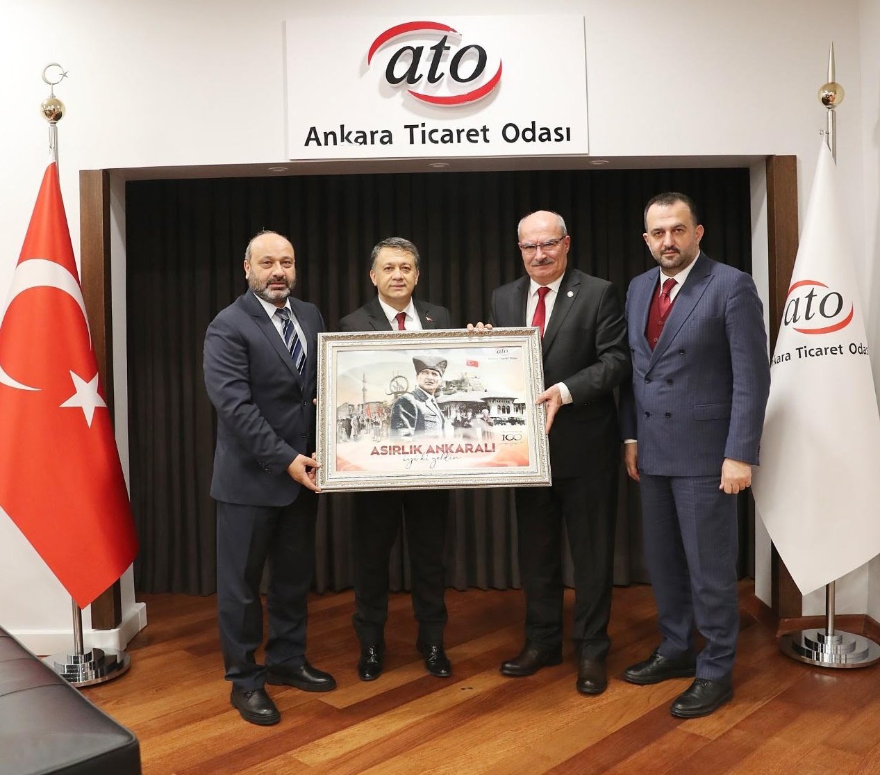 KGK heyetinden ATO’ya ziyaret