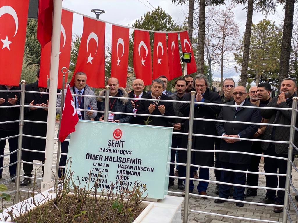 KGK Demokrasi Şehidi Halisdemir’i unutmadı