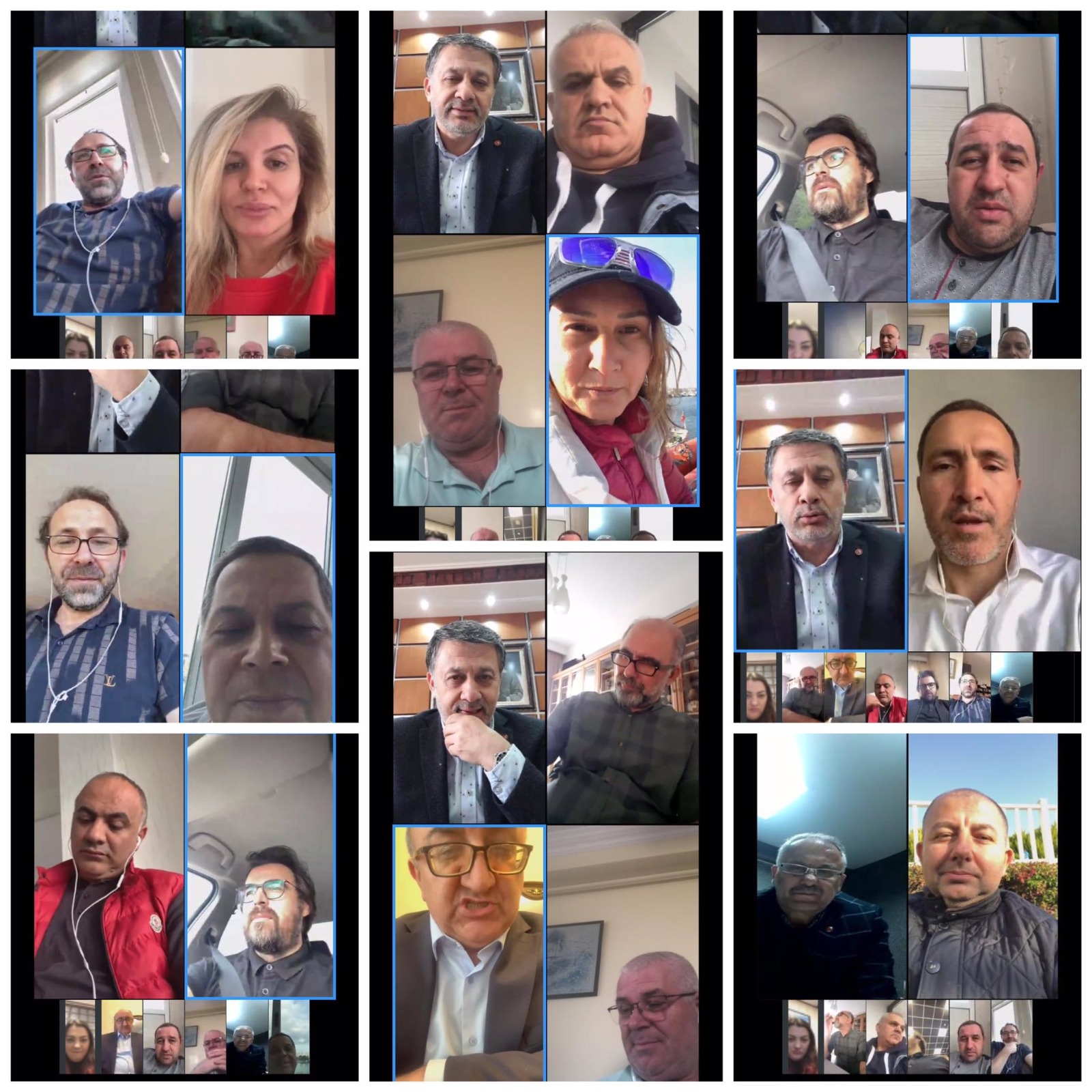 KGK yönetimi online toplandı: Medyaya destek şart