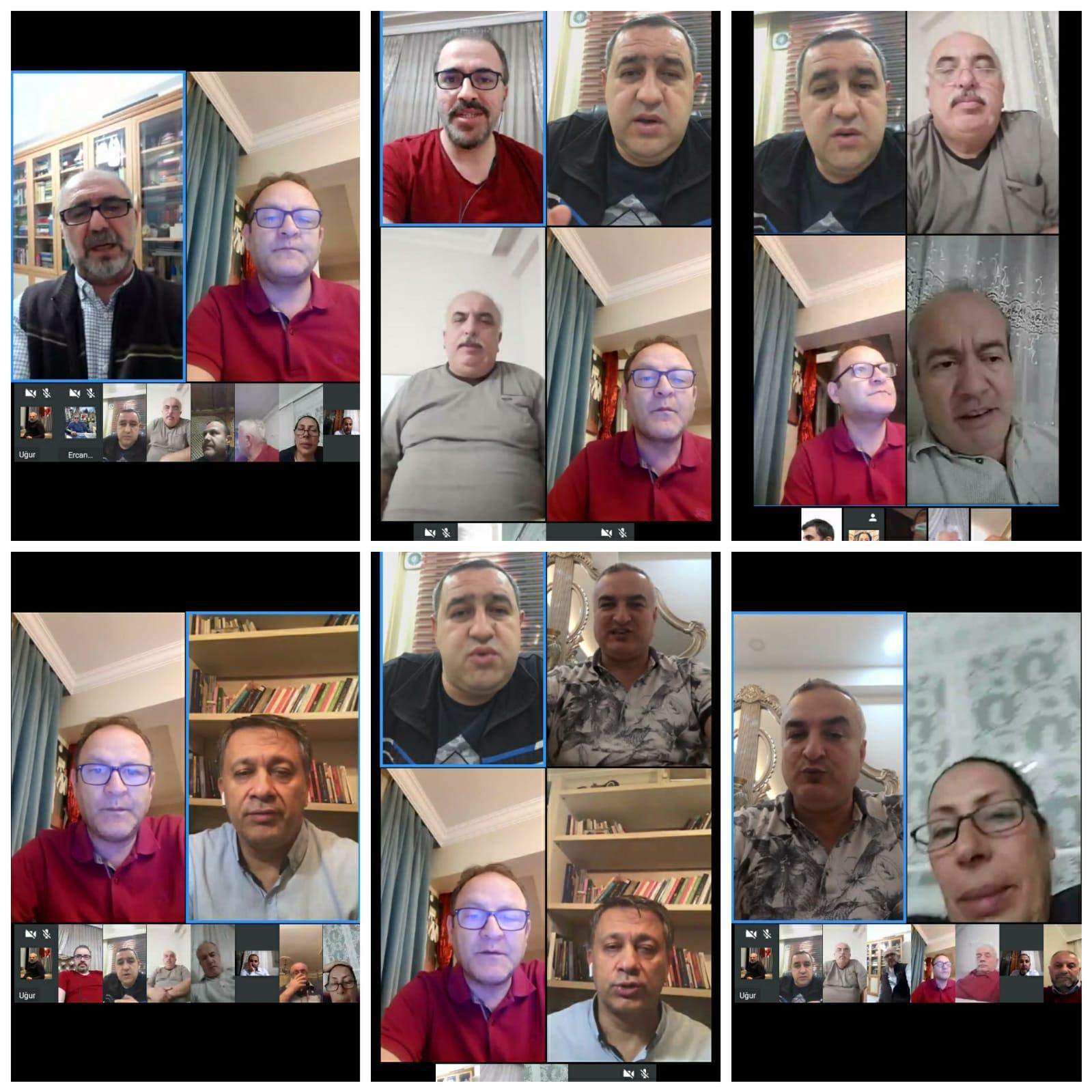 KGK Yerel Medya Meclisi görüntülü toplandı