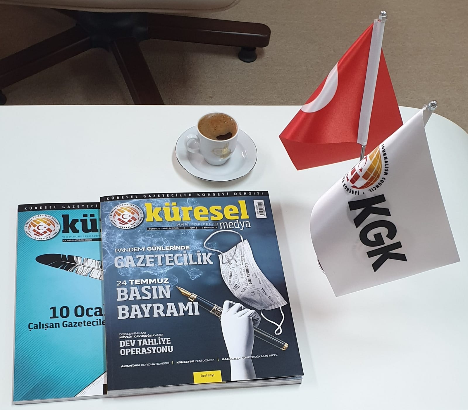 KGK’nın ’24 Temmuz Dergisi’ çıktı