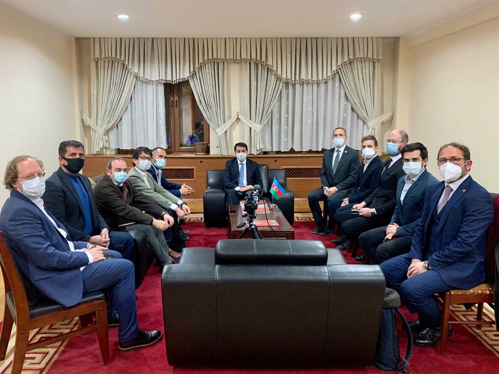 Azerbaycan CB Yardımcısı Haciyev: KGK’ya minnettarız