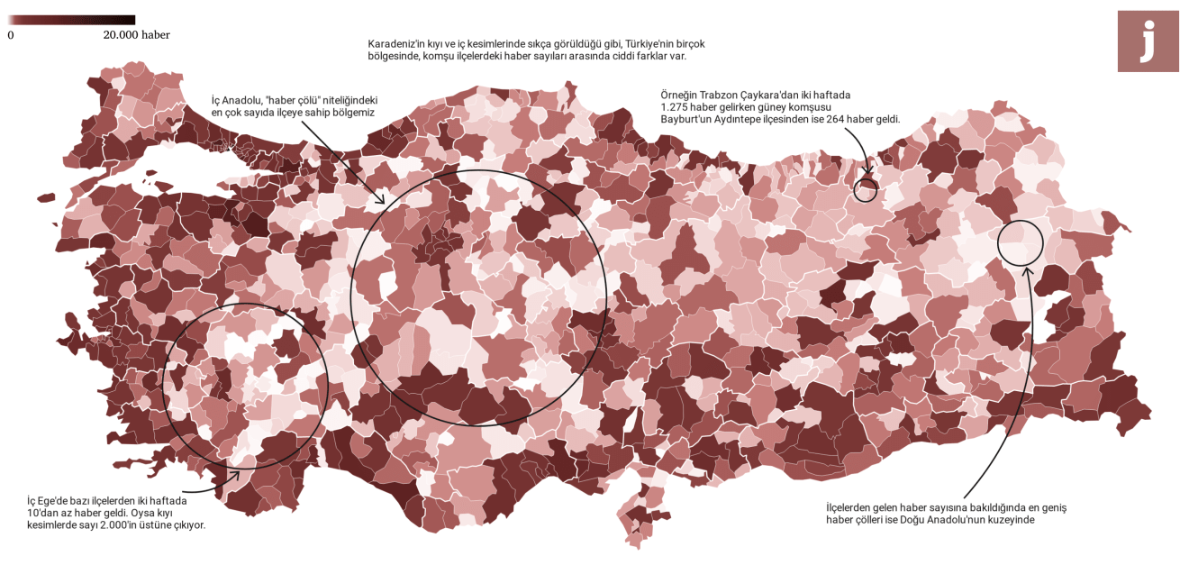 Türkiye’nin haber çölleri