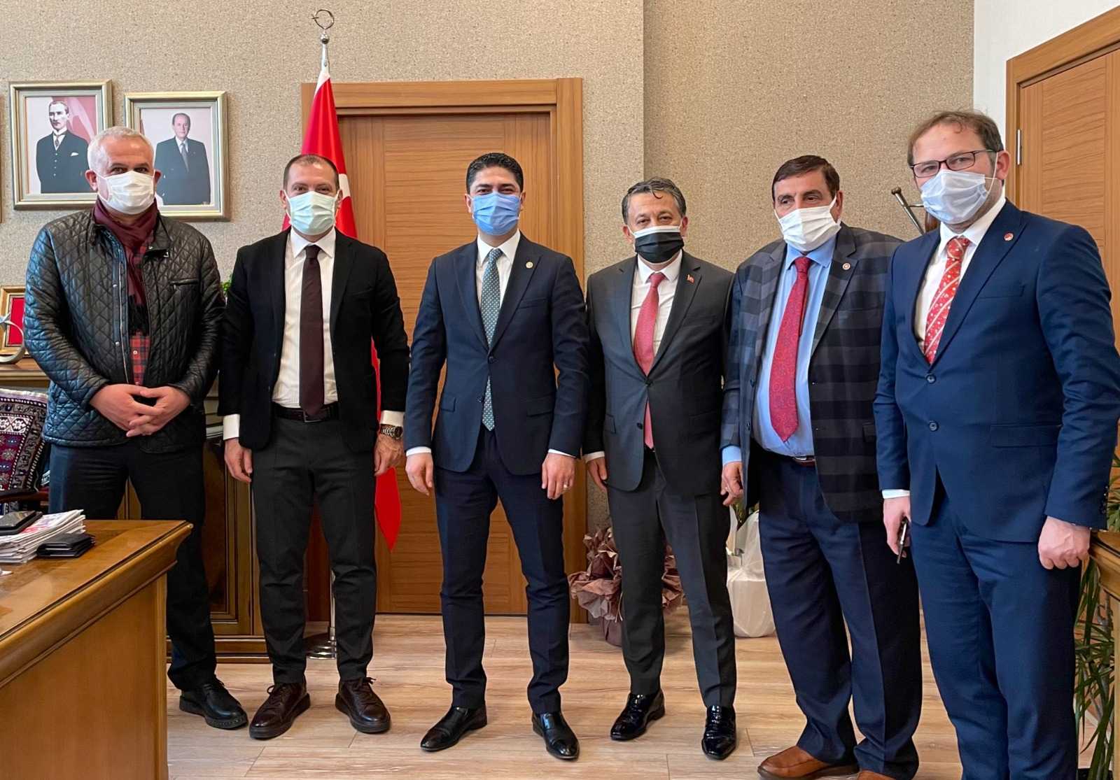 KGK’dan MHP’li Özdemir’e tebrik ziyareti 