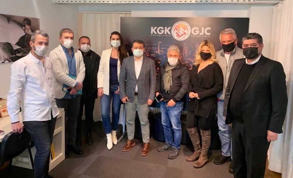 İstanbul KGK Ofisi’nde buluştular