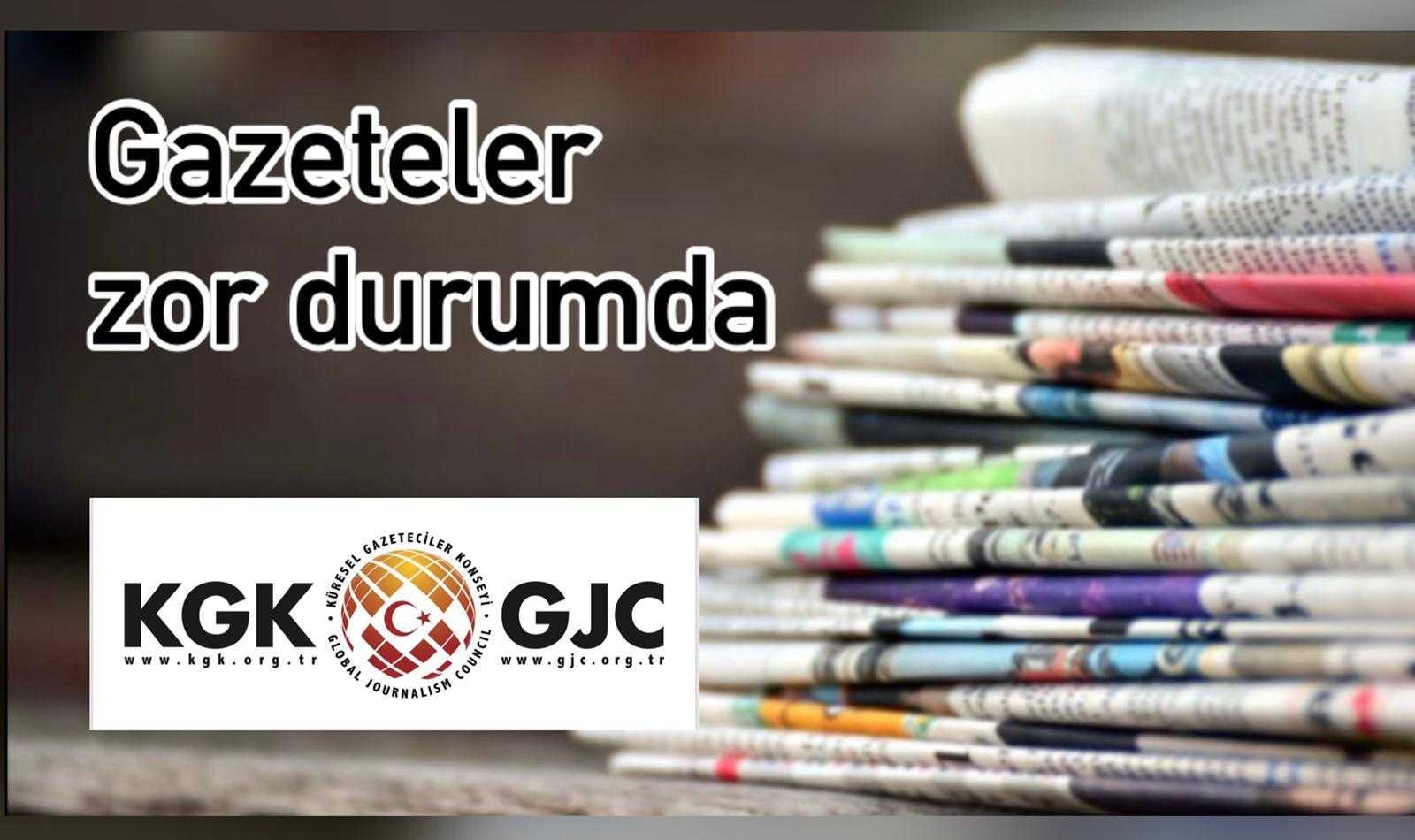 KGK: Yazılı medya çok zor durumda