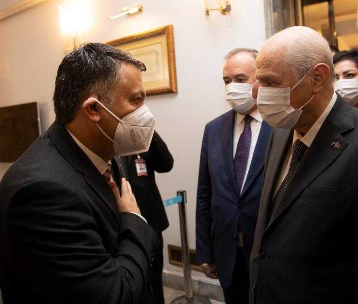 MHP Lideri Bahçeli’ye ‘KGK’ brifingi