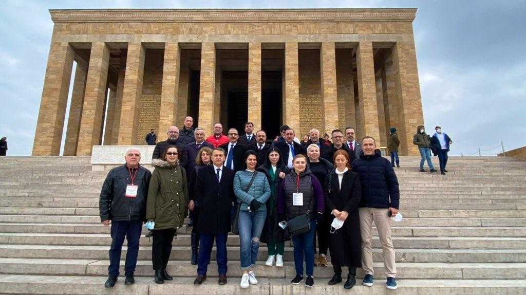 Gürcü gazeteciler mutlu döndüler