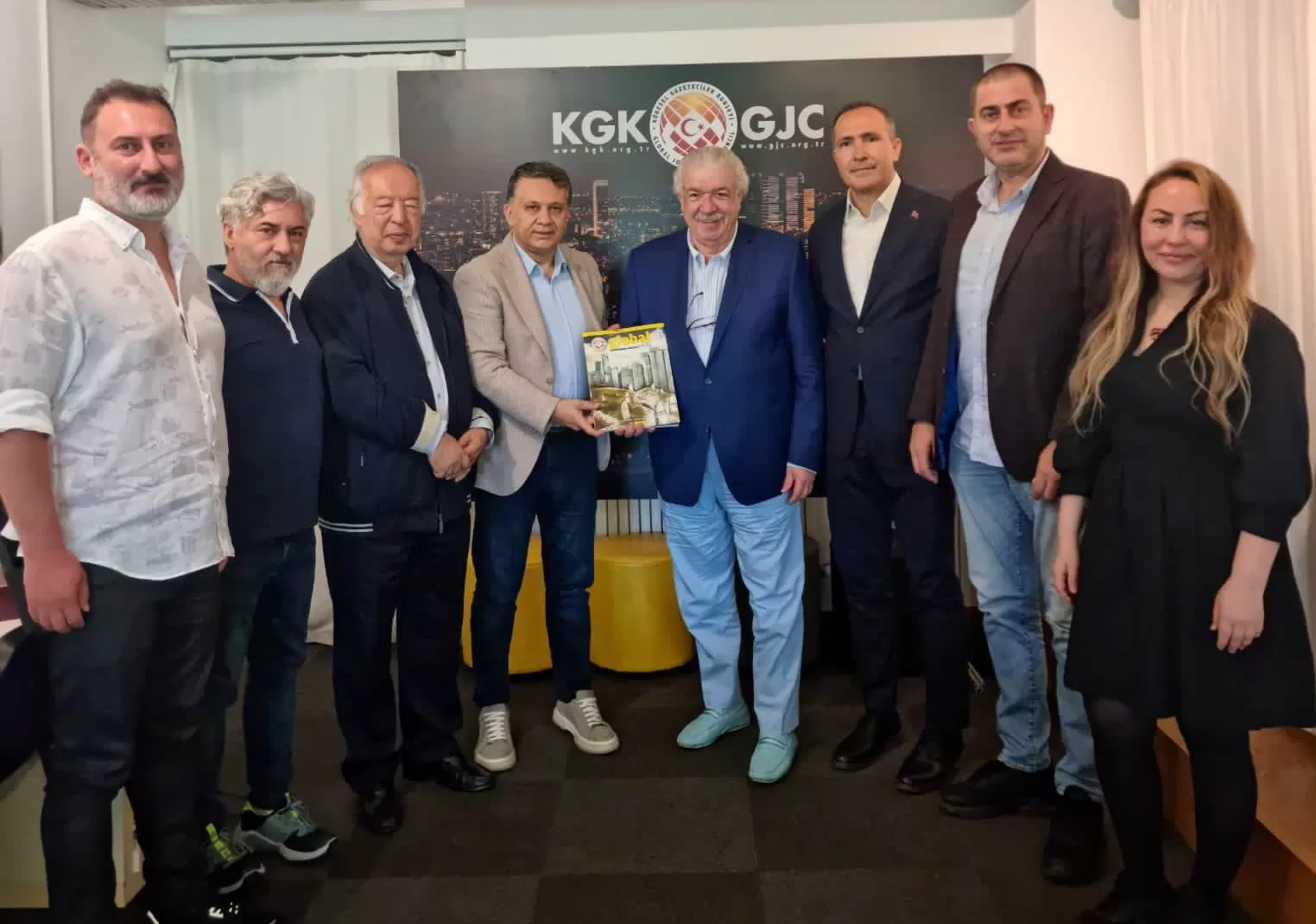 KGK İstanbul ofisinde ‘diplomatik” ağırlama