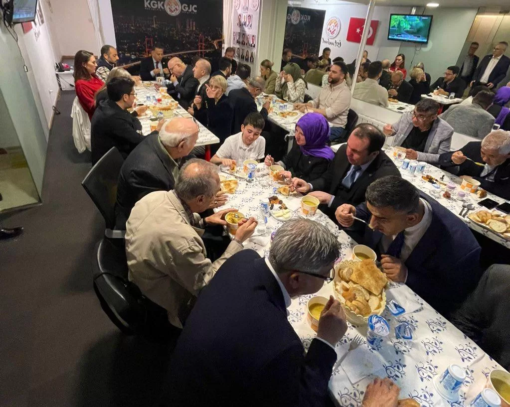 İstanbul’da KGK bölgesel iftarlarının 7’nci ve sonuncusu gerçekleşti