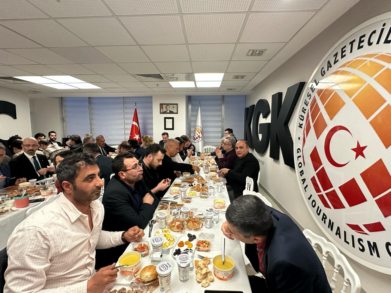 Ankaralı Gazeteciler geleneksel KGK iftarında buluştu