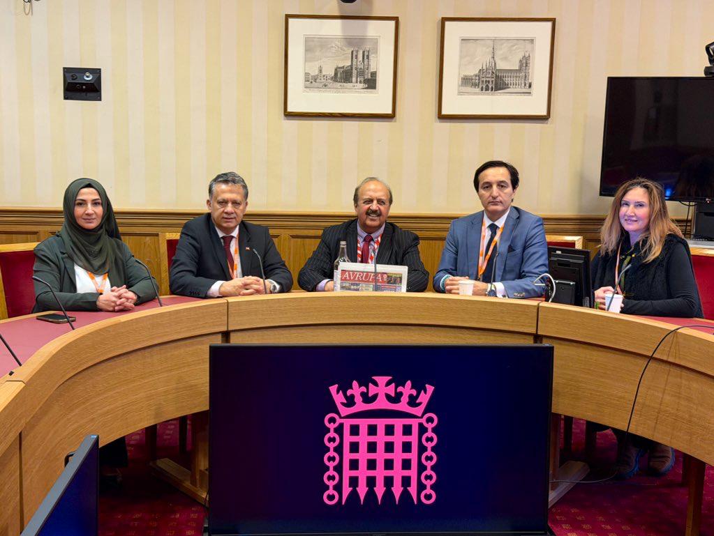 Türk dostu Lord Hussain’den KGK’ya özel medya oturumu