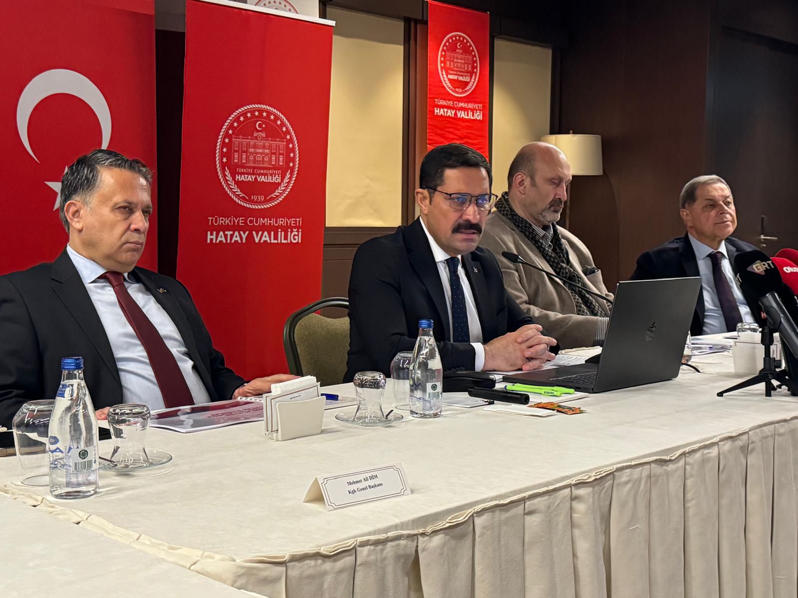 KGK, depremin yıldönümünde Hatay’da